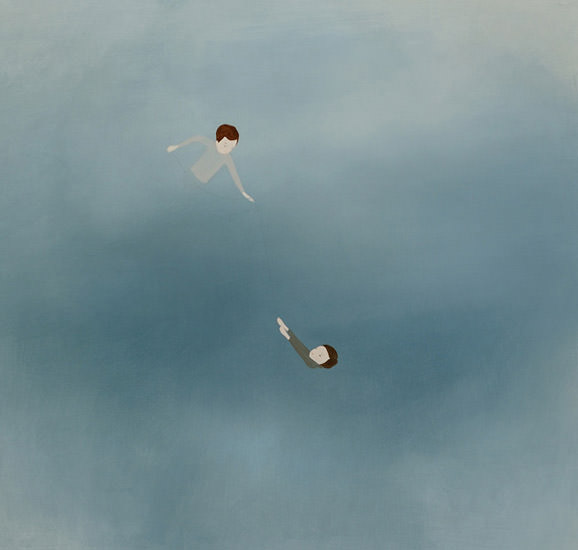 Help, 2006, acrylic on canvas, 110 x 103 cm 