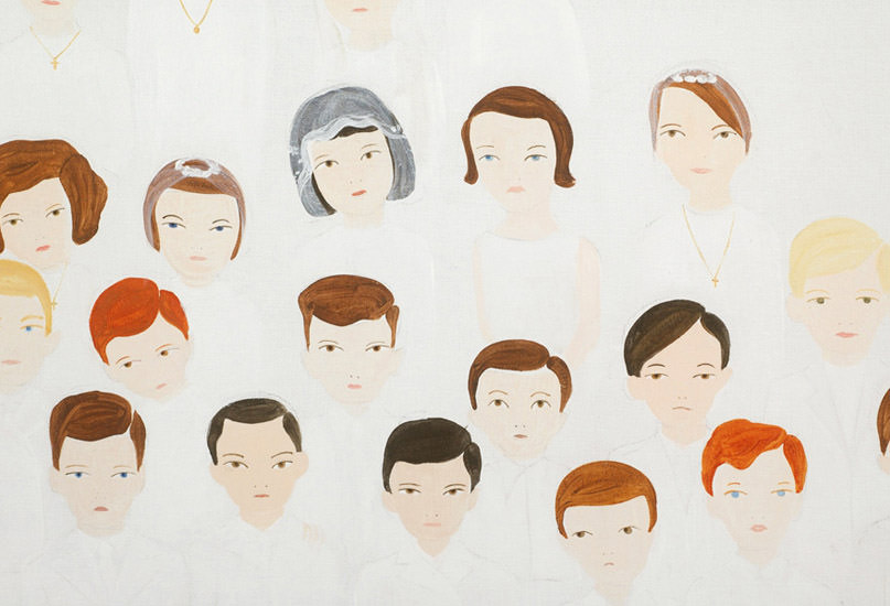 First Communion, 2006, acrylic on canvas, 148 x 202 cm 